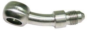 Brake Hose Fittings: Stainless Steel 20° Banjo to AN Fitting