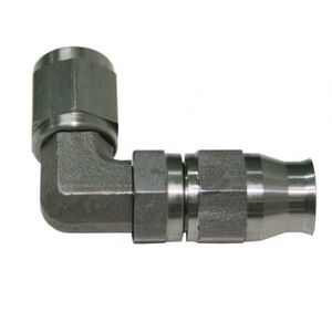 Brake Hose Fittings: 90 Deg Stainless Steel Hose Ends, Teflon Hose Aeroflow