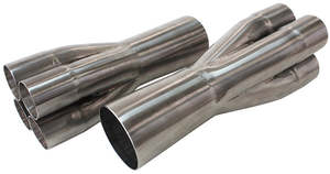 Exhaust Fabrication: S/S Merge Collectors 4 into 1