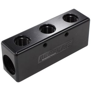 Stepped Billet 5 Port Fuel Log Aeroflow