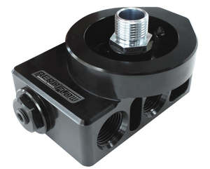 Filter Adapters: Billet Aluminium Remote Filter & Oil Thermostat