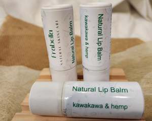 Balms: Natural Lip Balm with Kawakawa & Hemp Oil