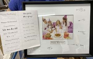 Special Occasions: Signature/Autograph Frame