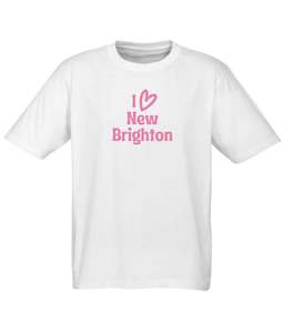Tee - I Heart New Brighton (White)