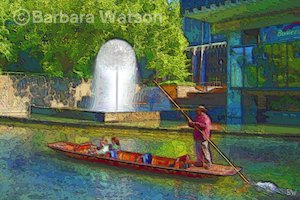 Posters Prints Iconic Christchurch: Water Featured