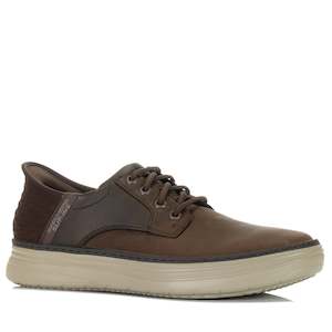 Mens: Skechers Slip-Ins: Hyland - Radley 205279 Cocoa