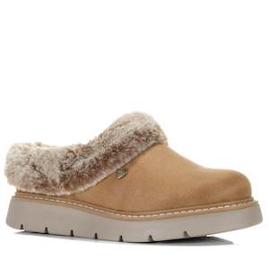 Slippers: Skechers BOBS Keepsakes Lite - Cozy Blend 114762 Chestnut