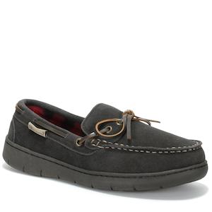 Mens Slippers: Mi Woollies Aiden Chocolate