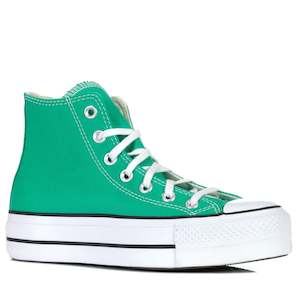 Womens Sneakers: Converse Chuck Taylor All Star Lift High Green