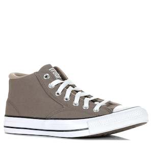 Mens High Top Sneakers: Converse Chuck Taylor Malden Street Mid Classic Taupe