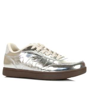 Woden: Woden Bjork Leather Silver