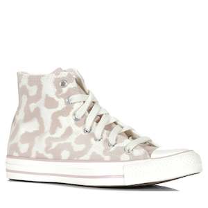 Kids Boots: Converse Chuck Taylor Kids Lavish Leopard High Egret/Flush Stone