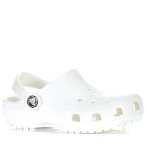 Youths Sandals: Crocs Kids Classic Clog White