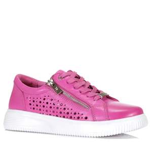 Womens Sneakers: Naked Arches By Le Sansa Noble Hot Pink