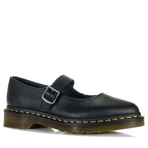 Dr Martens: Dr Martens Elphie Mary Jane Black Virginia