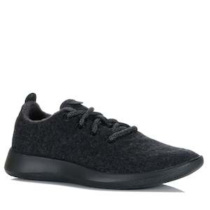 Womens Sneakers: Allbirds Women's Wool Runner Natural Black
