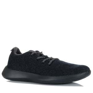 Mens Sneakers: Allbirds Men's Wool Runner Natural Black