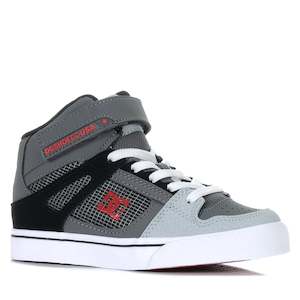 Dc Shoes: DC Shoes Pure High-Top EV Red/Heather Grey