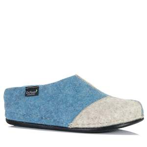 Slippers: Dr Feet Hilda Aqua Mix