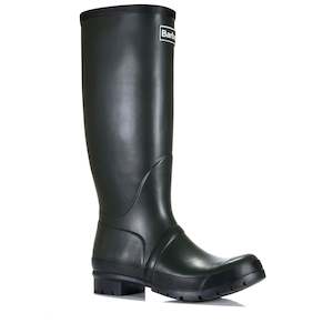 Womens Boots: Barbour Abbey Tall Wellingtons Olive