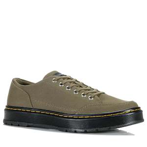 Dr Martens: Dr Martens Brookline Canvas 6 Tie Olive