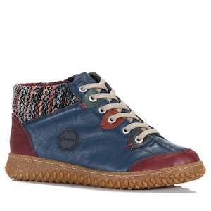 Cabello 6771-303 Navy Crinkle