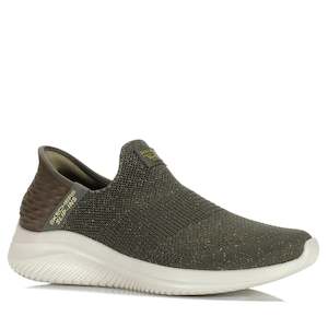 Womens Sneakers: Skechers Martha Stewart Slip-Ins: Ultra Flex 3.0 - Neptune Olive