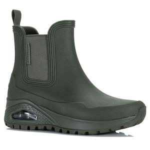 Womens Boots: Skechers Uno Rugged - Dancing N The Rain 177183 Olive