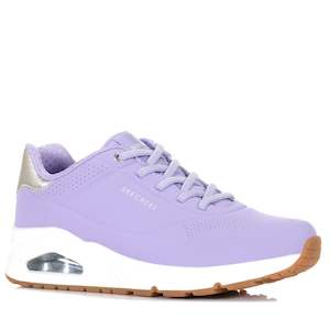 Womens Sale Shoes: Skechers Uno 2 - Shimmer Away 155196 Lilac
