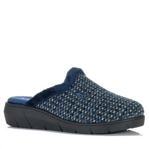 Slippers: Pluma Flex R14216 Azul