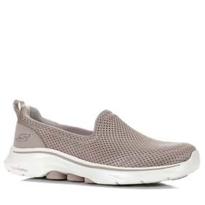 Womens Sale Running Walking: Skechers GOwalk 7 - Razi 125209 Taupe