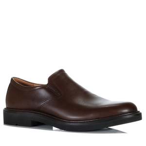 Mens Sale Shoes: Ecco Metropole London Slip On 525624 Cocoa Brown