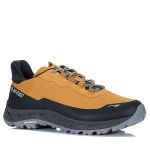 Mens Sale Running Walking: Hi-Tec Altitude Lite Waterproof Buff/Charcoal