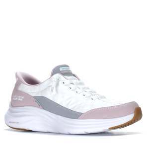 Skechers Slip-Ins: Contour Foam - Cozy Fit White/Lavender 150404