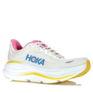 Hoka Bondi 9 Wide Womens Alabaster/Birch
