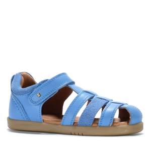 Kids Sandals: Bobux Kid+ Roam Azure Blue