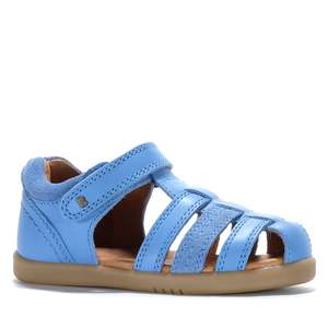 Kids Sandals: Bobux I-Walk Roam Azure Blue