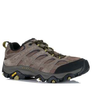 Mens Wide Fit Running Walking: Merrell Moab 3 Wide Walnut/Moss