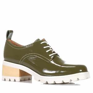 Womens Sale Shoes: Bresley Daya Olive Patent