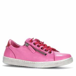 Womens Sneakers: Rilassare Temi Fusya/Red