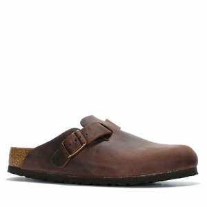 Birkenstock Boston Oiled Leather (Regular) Habana