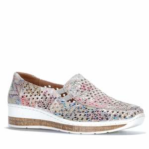 Womens Sale Shoes: Cassini Monkey Cream Zigzag