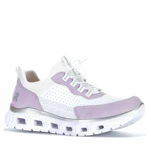 Womens Sale Shoes: Rieker Ripley M6067/30 Weiss Kombi