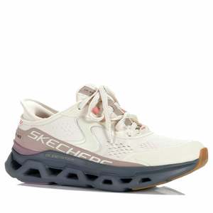Womens Sale Running Walking: Skechers Slip-Ins: Glide-Step Altus 150510 Natural Grey