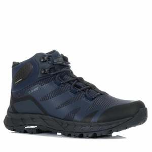 Mens Sale Running Walking: Hi-Tec Altitude Nytro Mid Waterproof Navy/Black