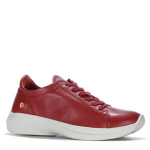 Womens Sneakers: Softinos Gaji Red