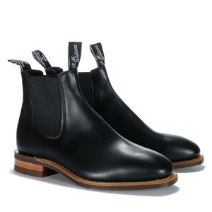 R.M. Williams Comfort Craftsman H Width Black/Tan