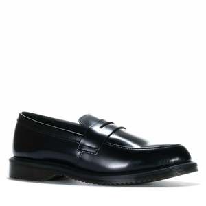 Dr Martens: Dr Martens Temara Loafer Black Polished Smooth