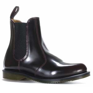 Dr Martens: Dr Martens Flora Chelsea Boot Cherry Red Arcadia