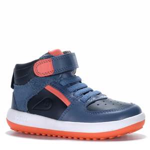 Kids Boots: Bobux I-Walk Topspin Blue Indigo